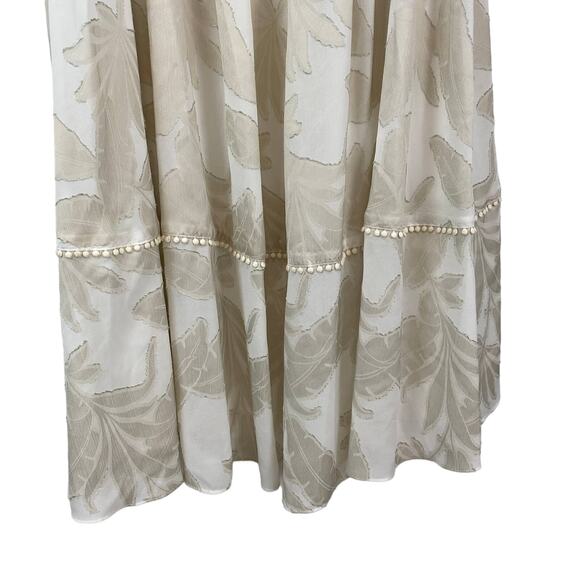 FAIRYCORE Ann Taylor Scarf Dress – Draped Whimsical Romance – Size 14 - Picture 4 of 9